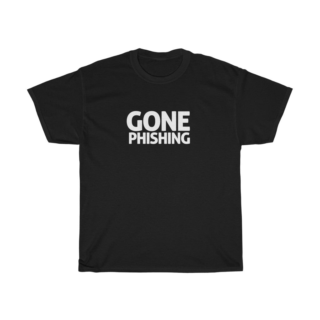 Gone Phishing - Jersey Short Sleeve Tee Black / S