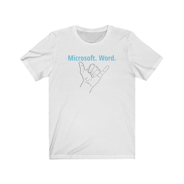 Microsoft. Word. - Unisex Jersey Short Sleeve Tee