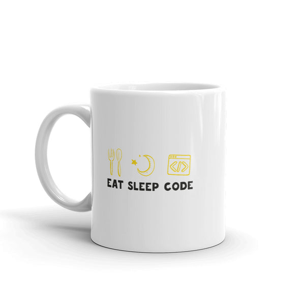 Eat. Sleep. Code. - Mug