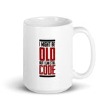 I Might be Old - Mug