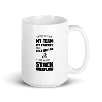 I'd Like to Thank.. Stack Overflow - Mug