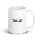 I Need a BR! - Mug